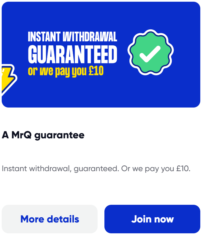 A MrQ Guarantee